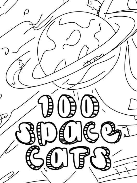 Jaquette de 100 Space Cats
