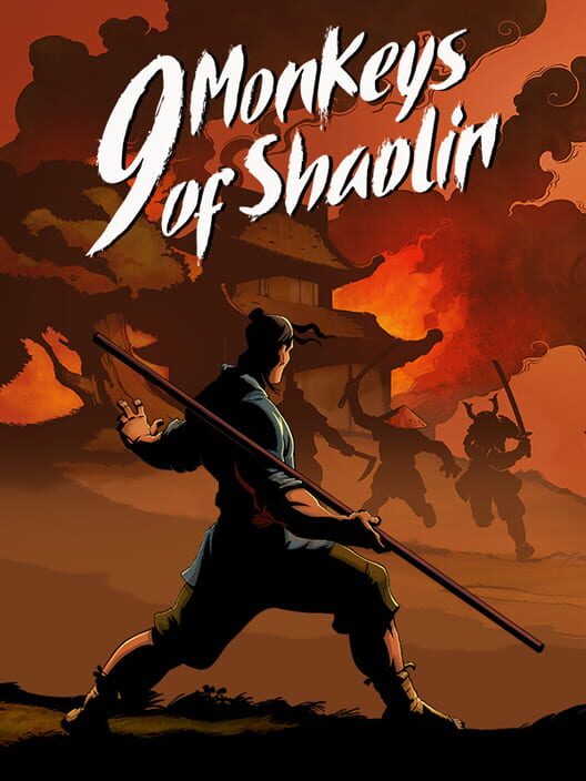 Carátula de 9 Monkeys of Shaolin