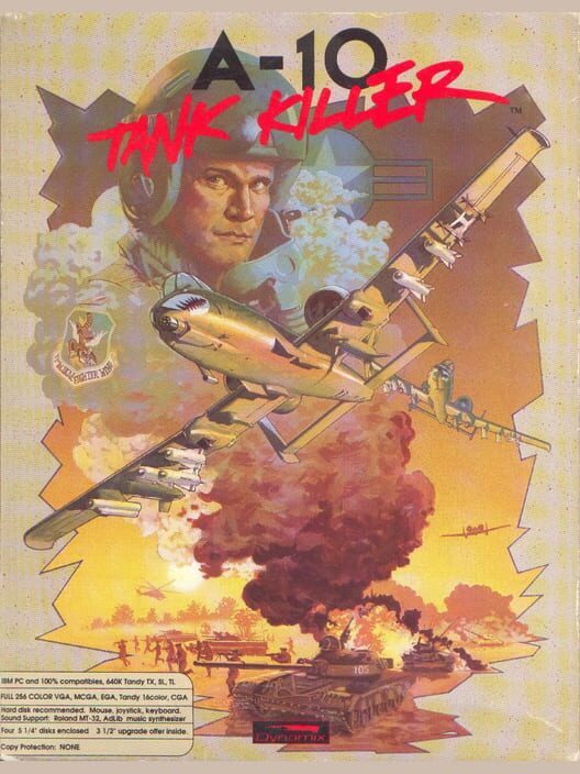 Jaquette de A-10 Tank Killer