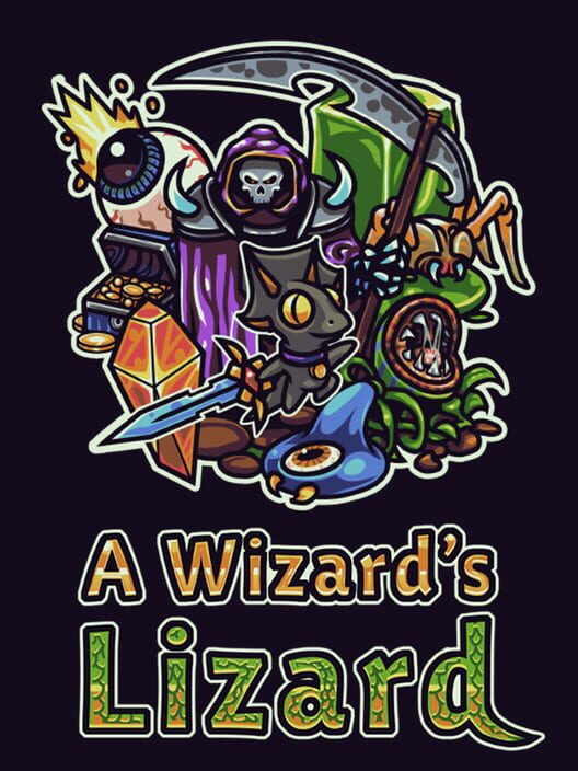Jaquette de A Wizard's Lizard