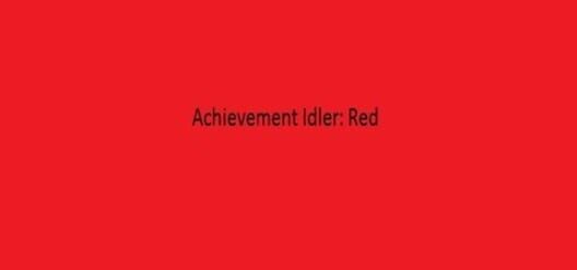 Jaquette de Achievement Idler: Red