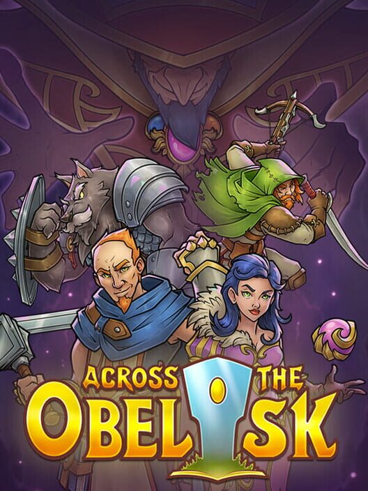 Jaquette de Across the Obelisk