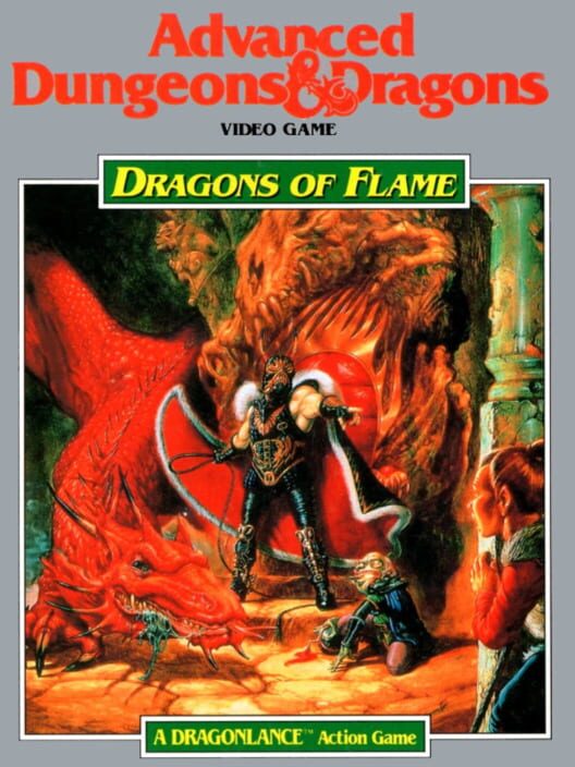 Jaquette de Advanced Dungeons & Dragons: Dragons of Flame