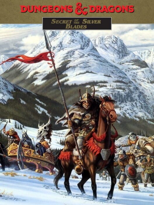Jaquette de Advanced Dungeons & Dragons: Secret of the Silver Blades