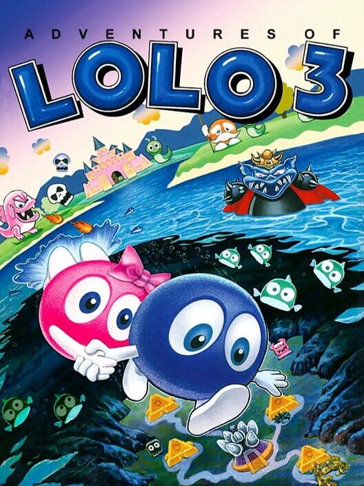 Carátula de Adventures of Lolo 3