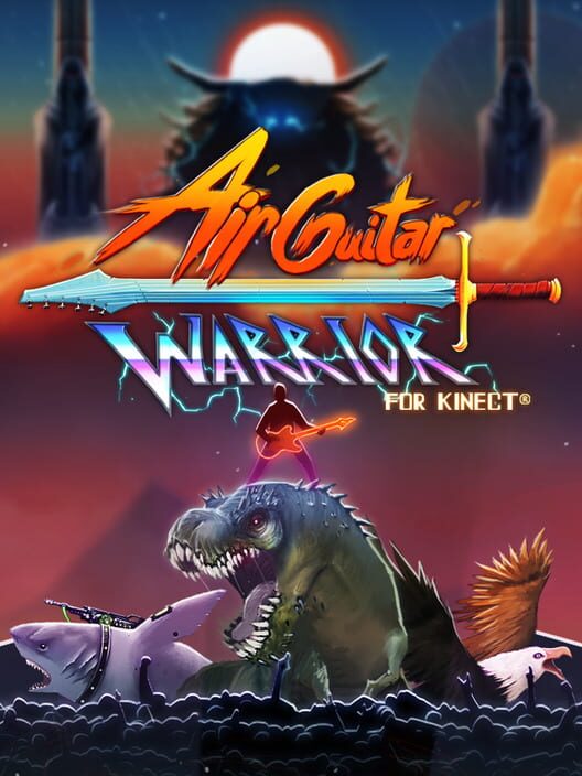 Carátula de Air Guitar Warrior for Kinect
