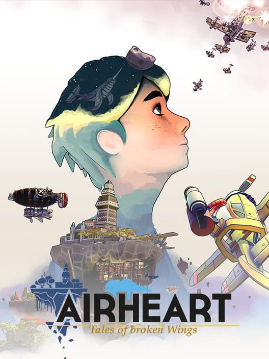 Jaquette de Airheart: Tales of Broken Wings