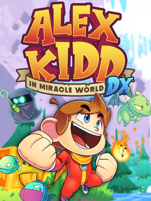 Jaquette de Alex Kidd in Miracle World DX
