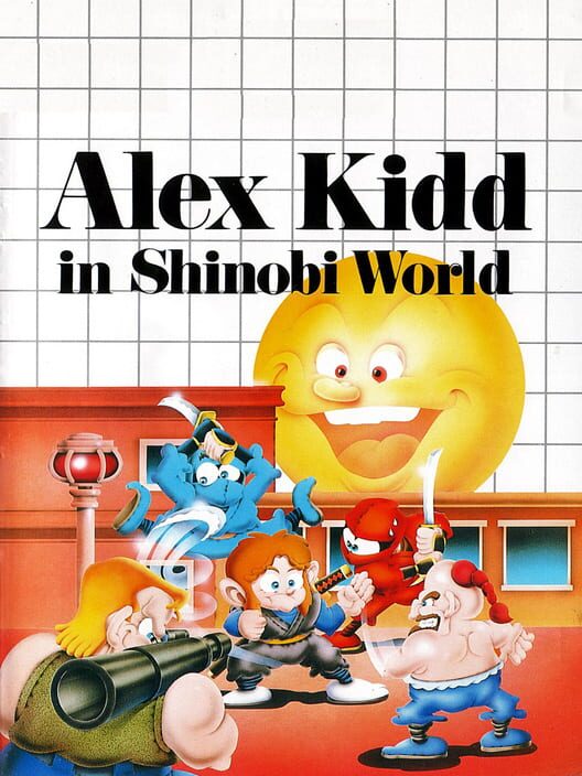 Carátula de Alex Kidd in Shinobi World