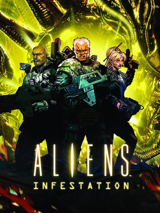 Jaquette de Aliens: Infestation