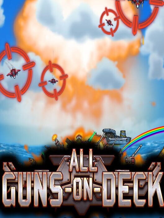 Jaquette de All Guns on Deck