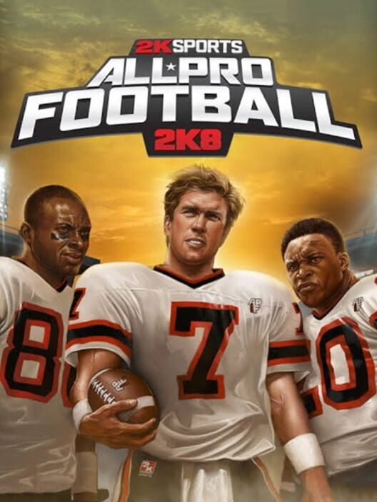Carátula de All-Pro Football 2K8