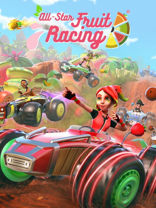 Jaquette de All-Star Fruit Racing