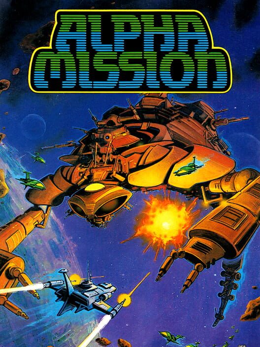 Jaquette de Alpha Mission