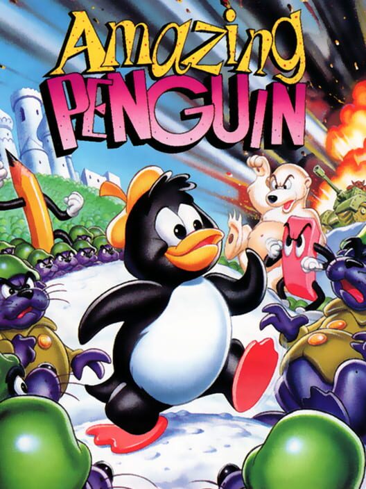 Jaquette de Amazing Penguin