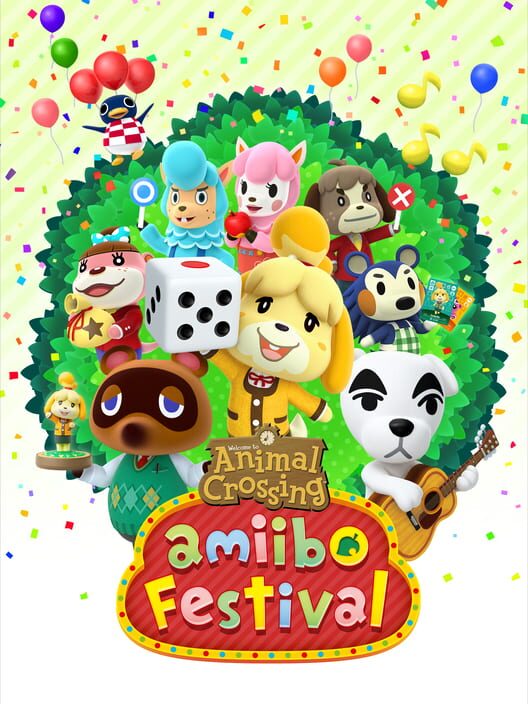 Carátula de Animal Crossing: Amiibo Festival