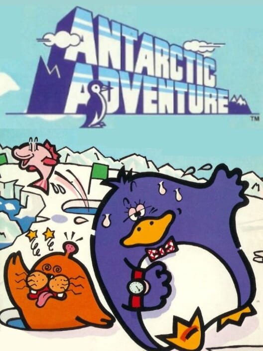 Jaquette de Antarctic Adventure