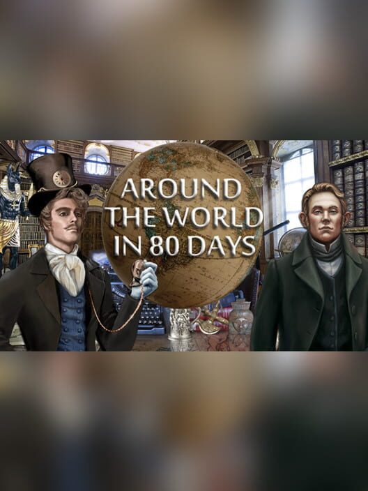 Jaquette de Around the World in 80 days