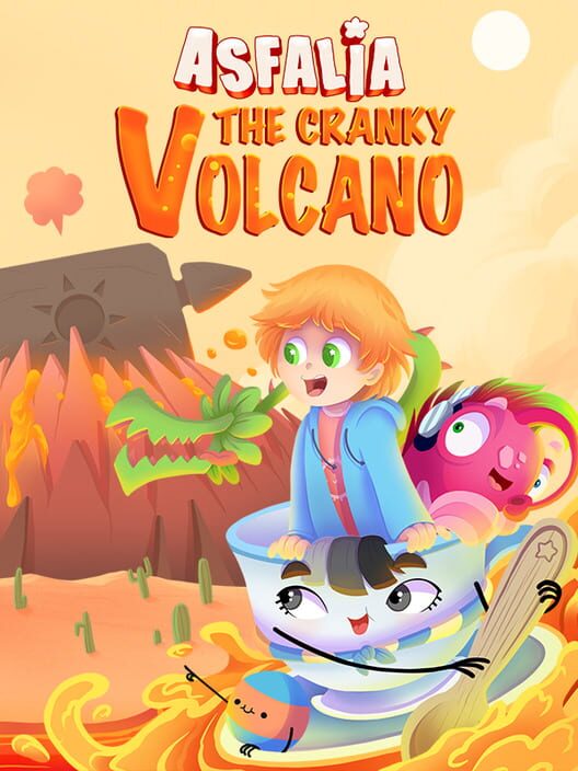 Jaquette de Asfalia: The Cranky Volcano