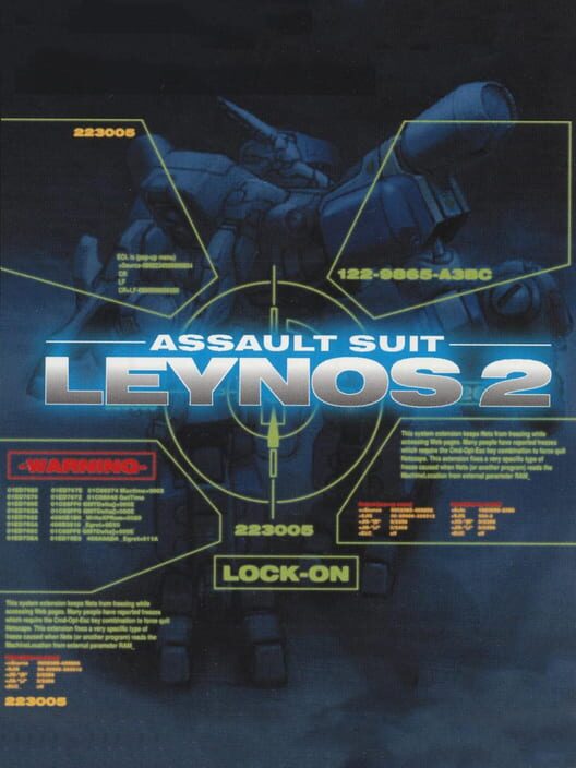 Jaquette de Assault Suit Leynos 2