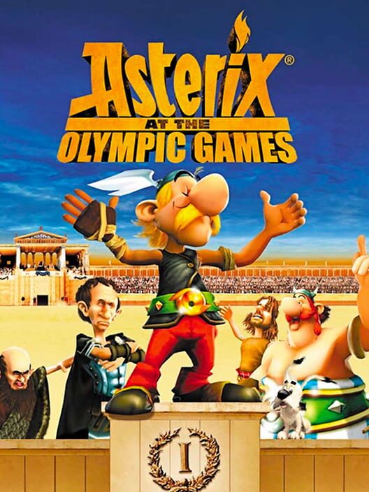 Asterix at the Olympic Games cover art