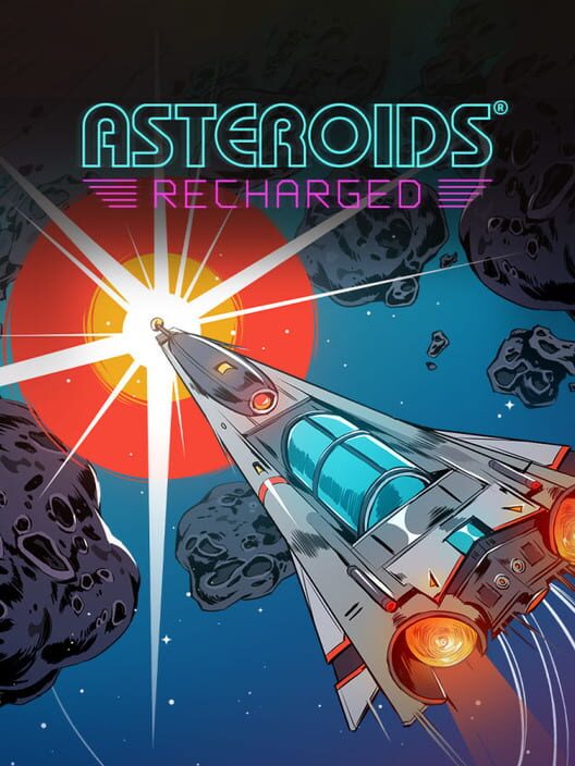 Carátula de Asteroids: Recharged