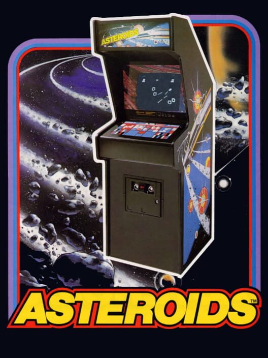 Jaquette de Asteroids