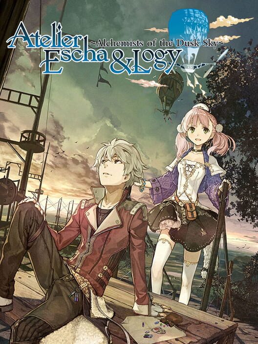 Jaquette de Atelier Escha & Logy: Alchemists of the Dusk Sky