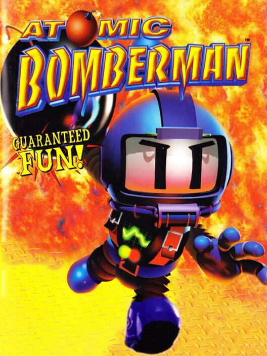 Carátula de Atomic Bomberman