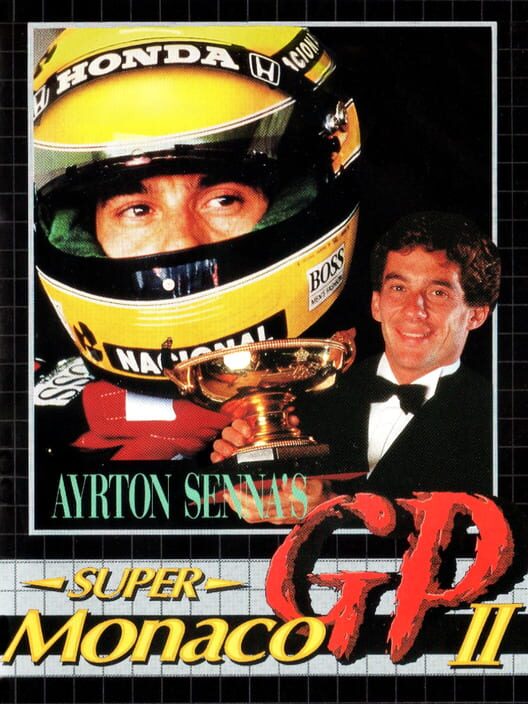 Carátula de Ayrton Senna's Super Monaco GP II
