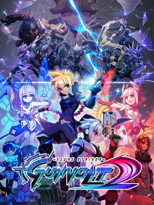 Jaquette de Azure Striker Gunvolt 2