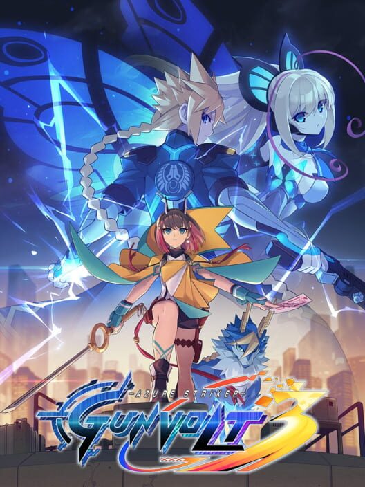 Jaquette de Azure Striker Gunvolt 3