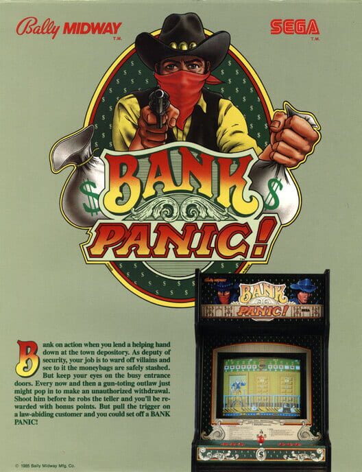 Jaquette de Bank Panic