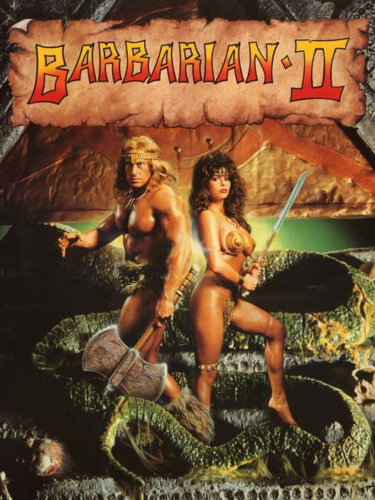Jaquette de Barbarian II: The Dungeon of Drax