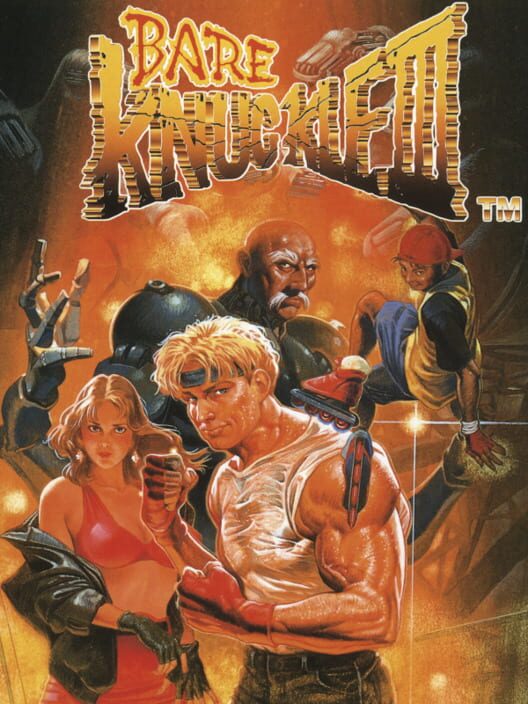 Jaquette de Bare Knuckle III