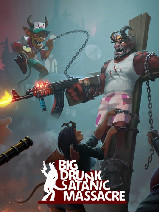 Carátula de Big Drunk Satanic Massacre
