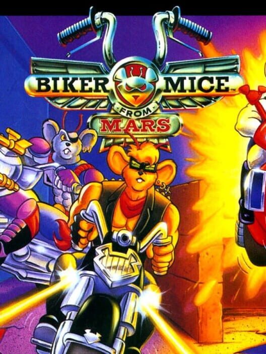 Carátula de Biker Mice From Mars