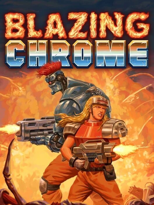 Jaquette de Blazing Chrome