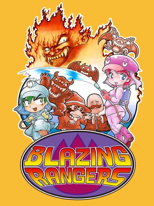 Jaquette de Blazing Rangers