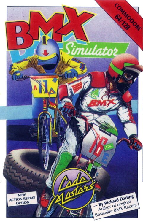 Jaquette de BMX Simulator