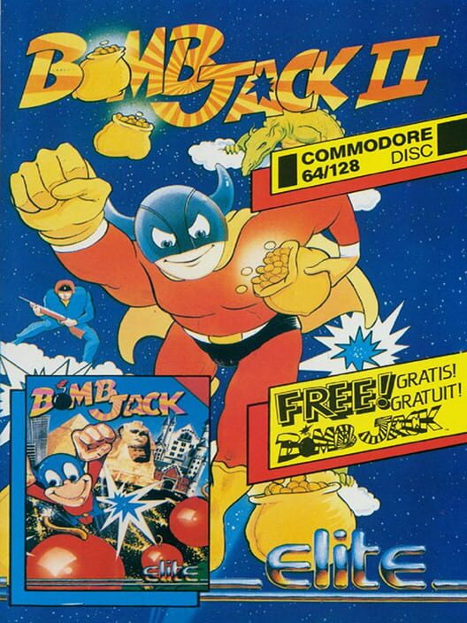 Jaquette de Bomb Jack II