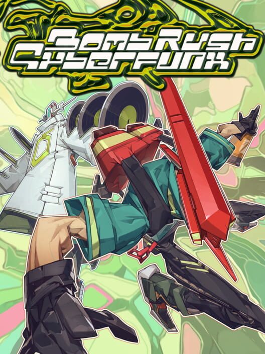 Jaquette de Bomb Rush Cyberfunk