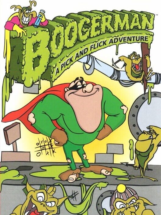 Jaquette de Boogerman: A Pick and Flick Adventure