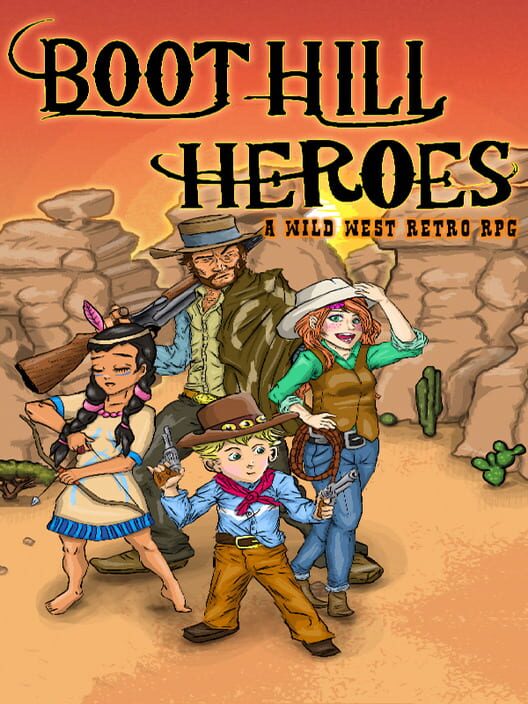Carátula de Boot Hill Heroes
