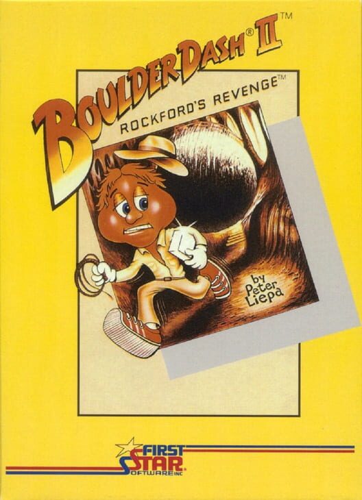 Jaquette de Boulder Dash II: Rockford's Revenge