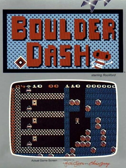 Jaquette de Boulder Dash
