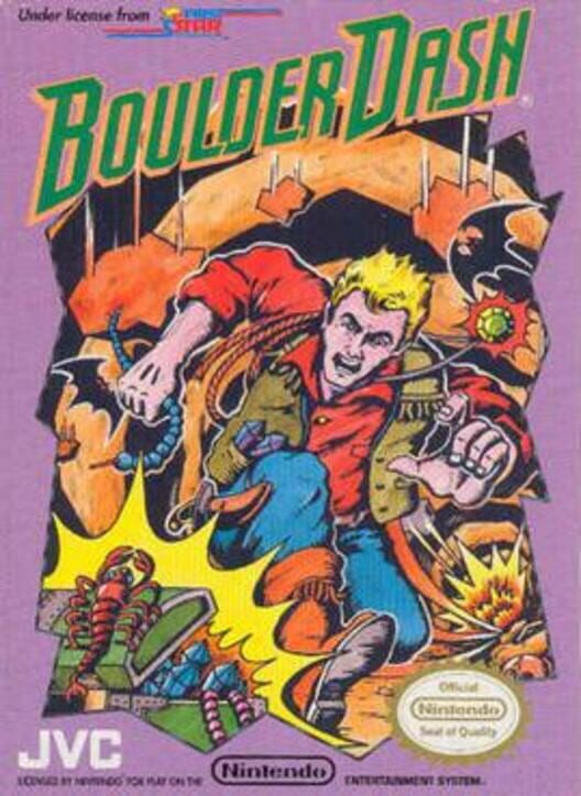 Jaquette de Boulderdash