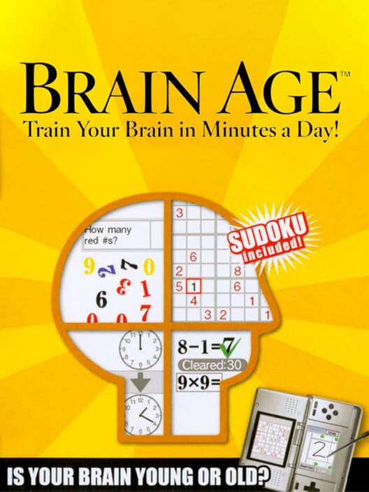 Carátula de Brain Age: Train Your Brain in Minutes a Day!