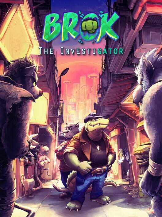 Jaquette de Brok the Investigator