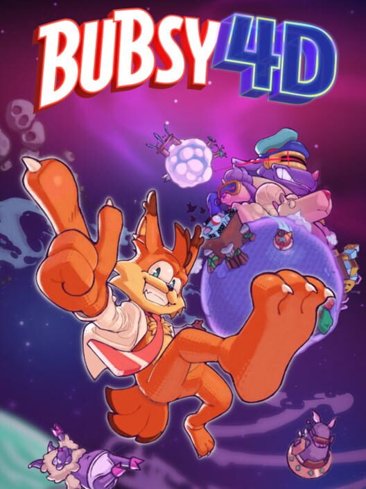 Carátula de Bubsy 4D